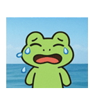 海のカエル@SFW（個別スタンプ：5）