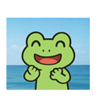海のカエル@SFW（個別スタンプ：6）