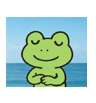 海のカエル@SFW（個別スタンプ：7）