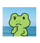 海のカエル@SFW（個別スタンプ：8）