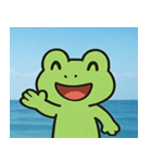 海のカエル@SFW（個別スタンプ：9）