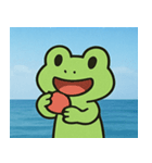 海のカエル@SFW（個別スタンプ：14）