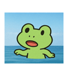 海のカエル@SFW（個別スタンプ：16）
