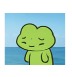 海のカエル@SFW（個別スタンプ：19）