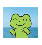 海のカエル@SFW（個別スタンプ：21）
