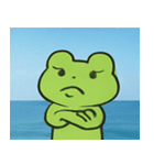 海のカエル@SFW（個別スタンプ：22）