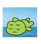 海のカエル@SFW（個別スタンプ：23）