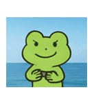 海のカエル@SFW（個別スタンプ：24）