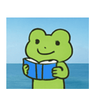 海のカエル@SFW（個別スタンプ：30）