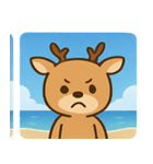 海のシカ@SFW（個別スタンプ：2）