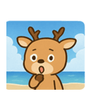 海のシカ@SFW（個別スタンプ：4）