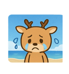 海のシカ@SFW（個別スタンプ：5）
