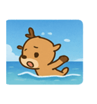 海のシカ@SFW（個別スタンプ：16）