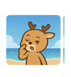 海のシカ@SFW（個別スタンプ：27）