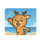 海のシカ@SFW（個別スタンプ：29）