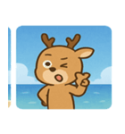 海のシカ@SFW（個別スタンプ：30）