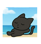 海のクロネコ@SFW（個別スタンプ：11）