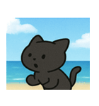 海のクロネコ@SFW（個別スタンプ：23）