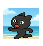 海のクロネコ@SFW（個別スタンプ：26）