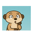 海のミーアキャット@SFW（個別スタンプ：7）