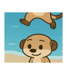 海のミーアキャット@SFW（個別スタンプ：10）