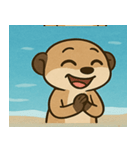 海のミーアキャット@SFW（個別スタンプ：11）