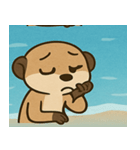 海のミーアキャット@SFW（個別スタンプ：15）