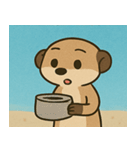 海のミーアキャット@SFW（個別スタンプ：20）