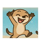 海のミーアキャット@SFW（個別スタンプ：21）