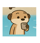 海のミーアキャット@SFW（個別スタンプ：29）