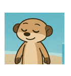 海のミーアキャット@SFW（個別スタンプ：30）