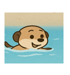 海のミーアキャット@SFW（個別スタンプ：31）