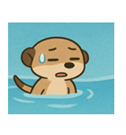 海のミーアキャット@SFW（個別スタンプ：32）