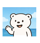 海のシロクマ@SFW（個別スタンプ：1）