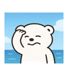海のシロクマ@SFW（個別スタンプ：3）