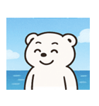 海のシロクマ@SFW（個別スタンプ：9）