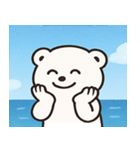海のシロクマ@SFW（個別スタンプ：11）