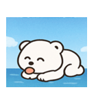 海のシロクマ@SFW（個別スタンプ：13）
