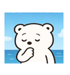 海のシロクマ@SFW（個別スタンプ：14）