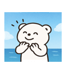 海のシロクマ@SFW（個別スタンプ：19）