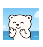 海のシロクマ@SFW（個別スタンプ：20）