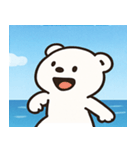 海のシロクマ@SFW（個別スタンプ：22）