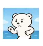 海のシロクマ@SFW（個別スタンプ：25）