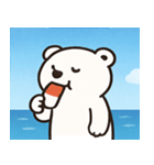海のシロクマ@SFW（個別スタンプ：28）