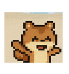 海のピクセルリス@SFW（個別スタンプ：9）