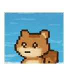 海のピクセルリス@SFW（個別スタンプ：22）