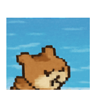 海のピクセルリス@SFW（個別スタンプ：24）