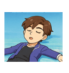 海の男性アイドル@SFW（個別スタンプ：9）