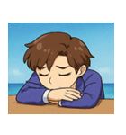 海の男性アイドル@SFW（個別スタンプ：14）