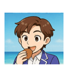 海の男性アイドル@SFW（個別スタンプ：26）